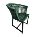 Ver imagem 1 de Cadeira de Jantar Corda Naútica Salinas Premium Area Externa Base Alumínio