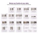 Ver imagem 5 de Balcão Cooktop 100% MDF 2 Portas 87x80 cm Valência Cinza Casamia
