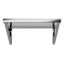 Ver imagem 2 de Prateleira Magafran 990844 Inox 40x30x3 Flutuante 45kg.