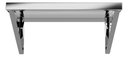 Ver imagem 2 de Prateleira Magafran 990844 Inox 40x30x3 Flutuante 45kg.
