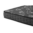 Ver imagem 3 de Colchão Solteiro Berlim 188x88x12cm Padrão 100% Espuma D23 Bordado - Preto