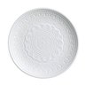 Prato de Sobremesa Agra Branco Ø20cm Porto Brasil - 1