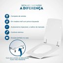 Ver imagem 5 de Assento Sanitário Nuage Coral para Vaso Incepa