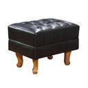 Ver imagem 1 de Puff Banqueta Chesterfield Via Encanto Courano Preto