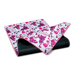 Mousepad Hyrax 900x400 Bordas Costuradas Ilustrado Branco - 2