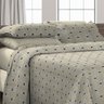 Cobre Leito King Size Com Fronhas Em Piquet Algodão 3 Peças - 3