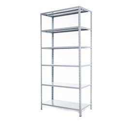 Estante de Aço com 06 Bandejas 40 Cm (26/20) - 1,98x0,92x0,40m - Sa - 16013 - 1