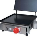 Ver imagem 7 de Kit Lanchonete Mesa de Manipulação 100x55cm + Fritadeira a Gás 1 Cuba + Chapa a Gás 30cm