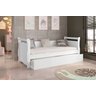 Bicama Babá Infantil Solteiro Framar Branco 100 % Mdf - 1