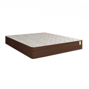 Colchão King Apolospuma Dreemy Ultra D33 193x203x25 Marrom com Branco 