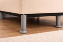 Ver imagem 7 de Kit para Cama Box com 6 Unidades Cinza com Altura de 13 Cm
