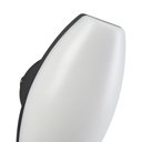 Ver imagem 3 de Arandela Nordecor Pako Oval 2w+5w Led Bivolt Preto 3000k Luz Amarela 2854