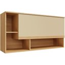 Ver imagem 1 de Armário Aéreo Elegance 120 cm com 1 Porta Basculante 3 Nichos Móveis Sul