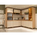 Ver imagem 3 de Armário Aéreo Elegance 120 cm com 1 Porta Basculante 3 Nichos Móveis Sul