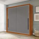 Ver imagem 1 de Guarda Roupa 180,1cm com 2 Portas de Correr e 2 Gavetas 240835 Valência Politorno Móveis