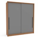 Ver imagem 4 de Guarda Roupa 180,1cm com 2 Portas de Correr e 2 Gavetas 240835 Valência Politorno Móveis