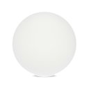 Ver imagem 1 de Globo Lustre Bolinha Grande Em Vidro Leitoso Orby 23x23 cm