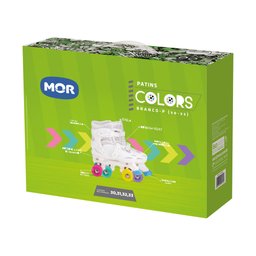 Patins Branco Color P (30-33) - 6