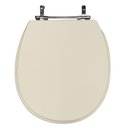 Ver imagem 1 de Assento Sanitário Poliéster para Louça de Ville (deca) Aço (reb. Oculto) Creme