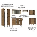 Ver imagem 5 de Armário de Cozinha Completa 293cm Rustic Emilly Madesa 04