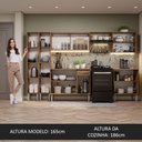 Ver imagem 6 de Armário de Cozinha Completa 293cm Rustic Emilly Madesa 04