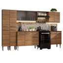 Ver imagem 3 de Armário de Cozinha Completa 293cm Rustic Emilly Madesa 04