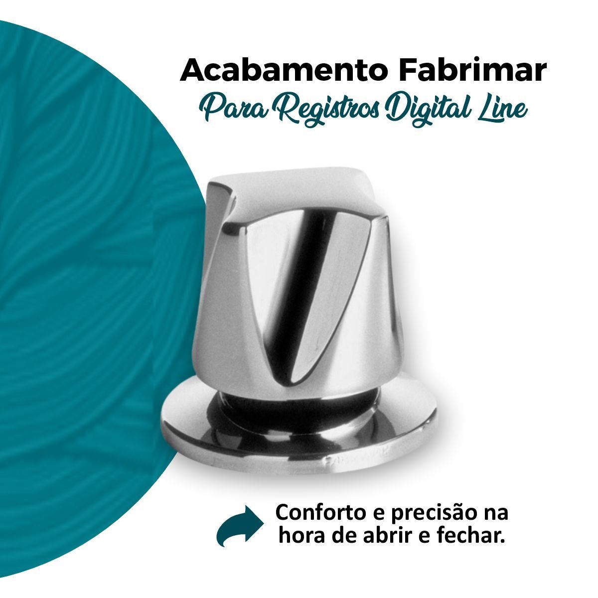 Acabamento Reg Pressão Gaveta 1/2 E 3/4 Com Prensa Canopla - 5