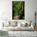 Ver imagem 3 de Quadro Decorativo Vertical Folhas Com Moldura e Sem Vidro 40X60