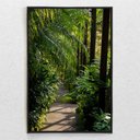 Ver imagem 2 de Quadro Decorativo Vertical Folhas Com Moldura e Sem Vidro 40X60