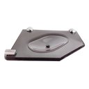 Ver imagem 1 de Saboneteira Canto Chanfrada 15x15 Cm - 8mm - Fume