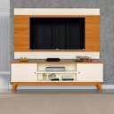 Ver imagem 5 de Conjunto Buffet 3 Portas Ripado e Rack com Painel 180cm