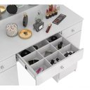 Ver imagem 3 de Penteadeira Camarim Carisma 5950 Branco Demobile Branco