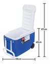 Ver imagem 5 de Caixa Térmica Cooler com Rodinhas Igloo Roller 53 Latas 36l