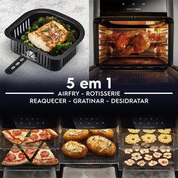Airfryer Forno Oven Electrolux Experience Digital 12l Eaf90 - 8