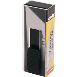 Lamina Para Estilete Trapezoidal Com 10 Peças Cartela - Vond - 3