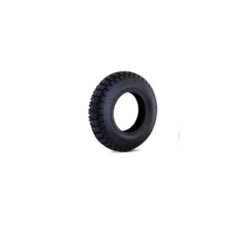 Kit Pneu Borracha 2 Lonas + Câmara p/ Carrinho Mão 3,25x8"