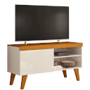 Ver imagem 1 de Rack para TV de até 43 Polegadas Donna Cinamomo/Off White