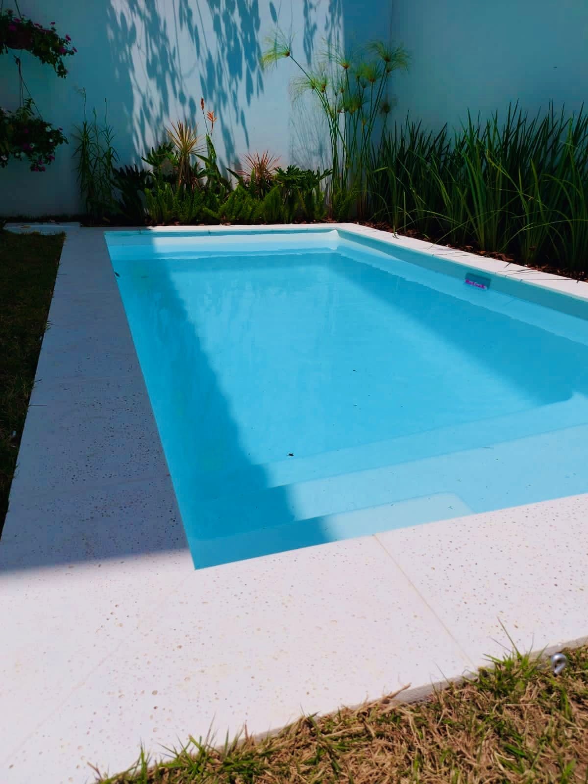 Borda Atérmica Piscina reta boleada Malibu 50x30x1,5cm - Champagne  Areia de Quartzo - 5