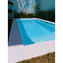 Ver imagem 5 de Borda Atérmica Piscina reta boleada Malibu 50x30x1,5cm - Champagne  Areia de Quartzo