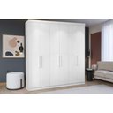 Ver imagem 1 de Guarda Roupa Casal 6 Portas C/ 2 Gavetas Ph 1707 Branco - Herval