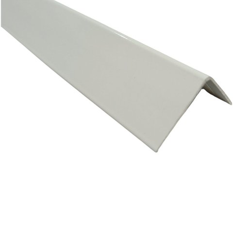Perfil Aluminio Cantoneira 25x25 3m Branco