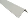 Perfil Aluminio Cantoneira 25x25 3m Branco - 1