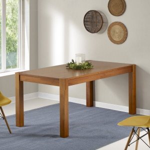 Mesa de Jantar 6 Lugares Madeira Maciça Primavera Cabecasa Madeiramadeira