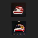 Ver imagem 1 de Conjunto de 2 Quadros 3D Helmet NP BT52 e 88 Branco - Gran Belo Quadro 3D Capacete F1
