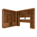 Ver imagem 5 de Guarda-roupa Casal Modulado Madrid 10 Portas 4 Gavetas Cinamomo - Panorama Móveis