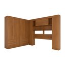 Ver imagem 3 de Guarda-roupa Casal Modulado Madrid 10 Portas 4 Gavetas Cinamomo - Panorama Móveis