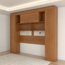 Ver mais imagens de Guarda-roupa Casal Modulado Madrid 10 Portas 4 Gavetas Cinamomo - Panorama Móveis