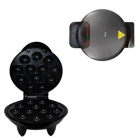 Máquina de Cake Pop Antiaderente Bolinho Pão de Queijo 220v