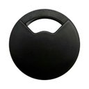 Ver imagem 2 de 05 Passa Fio Cabo Mesa Computador 60mm Redondo - Em 3 Cores Cor:Preto