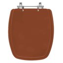 Ver imagem 1 de Tampa de Vaso Sanitário Valentina Ocre para Louça Santamarina